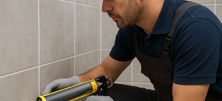 Entretien des joints silicone et joints carrelage