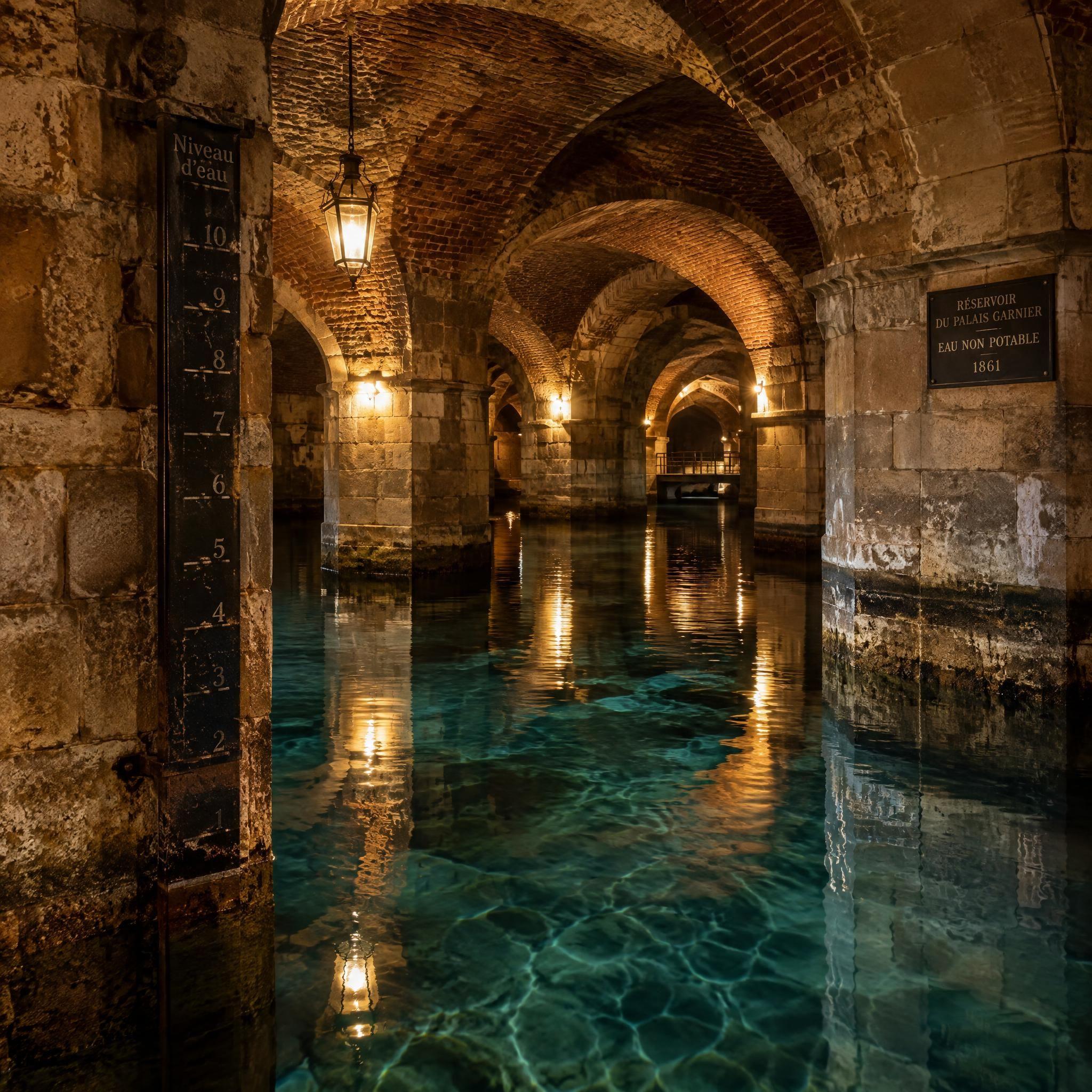 Le lac secret sous l'Opéra Garnier : une prouesse hydraulique au cœur de Paris